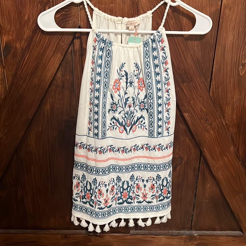 Embroidered Tank, New from Stitch Fix